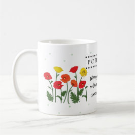 August Birth Blume Tasse mit Blume Meanings