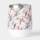 August Birth Flower Gladiolus Watercolor Pattern (Vorderseite)