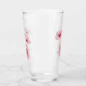 August birth flower NO LETTERING DOUBLE FLOWERS Glas (Links)