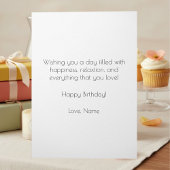 August Birth Month Flowers August Happy Birthday Karte