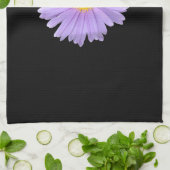 August Birthday Womens Gift Funny Daisy Aster Gesc Geschirrtuch (Gefaltet)