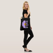 August Birthday Womens Gift Funny Daisy Aster Gesc Tasche (Am Model)