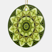 August Birthstone Peridot Mandala Ornament (Links)