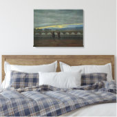 August Bridge in Dresden Leinwanddruck (Insitu (Schlafzimmer))