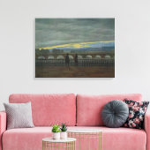 August Bridge in Dresden Leinwanddruck (Insitu (Wohnzimmer))
