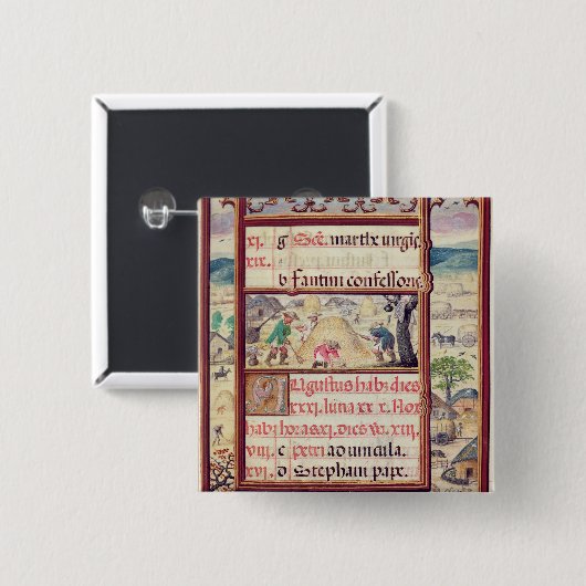 August Button (Vorne & Hinten)