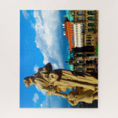 August Das starke Dresdner Deutschland. Puzzle (Vertikal)