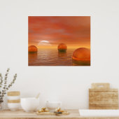 August Days Poster (Küche)