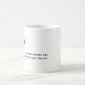 August Definition Geburtstag Kaffeetasse (Mittel)