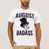 August DER MÄNNER GEBURTSTAG T - Shirt (Vorderseite)