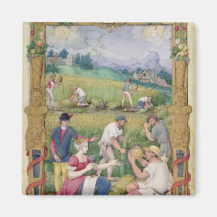 August: Die Ernte Magnet