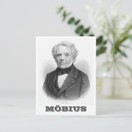 August Ferdinand Möbius Postcard Postkarte (Stehend Vorderseite)
