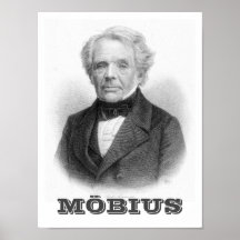 August Ferdinand Möbius Poster