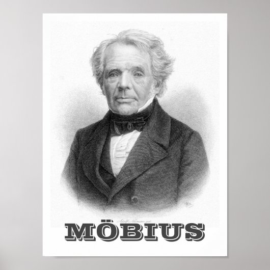 August Ferdinand Möbius Poster (Vorne)