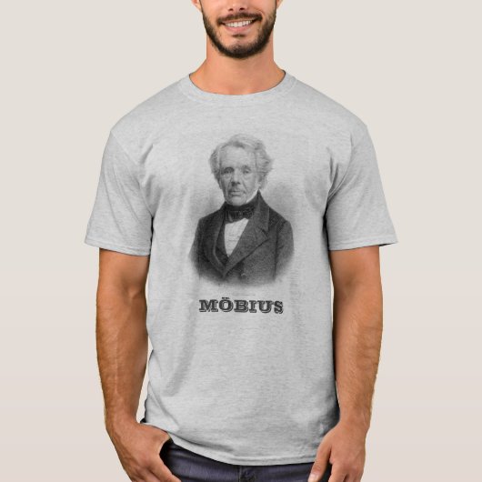 August Ferdinand Möbius T - Shirt (Vorderseite)