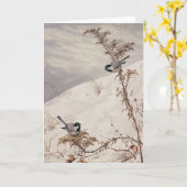 August | Fidelia Bridges Karte (Gelbe Blume)