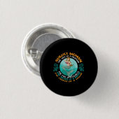 August Frau Soul von Meerjungfrau Leo Zodiac Gebur Button (Vorne & Hinten)