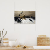 August Friedrich Albrecht Schenck Anguish Poster (Küche)