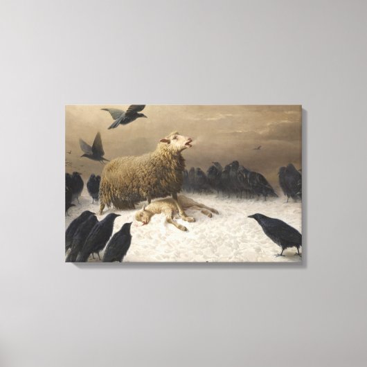 August Friedrich Schenck - Anguisch Leinwanddruck (Vorderseite)