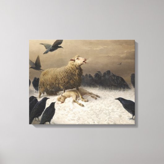 August Friedrich Schenck - Anguisch Leinwanddruck (Vorderseite)