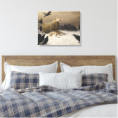 August Friedrich Schenck - Anguisch Leinwanddruck (Insitu (Schlafzimmer))