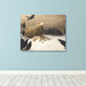 August Friedrich Schenck - Anguisch Leinwanddruck (Insitu (Holzboden))