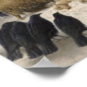 August Friedrich Schenck - Anguisch Poster (Ecke)