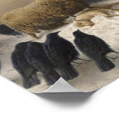 August Friedrich Schenck - Anguisch Poster (Ecke)