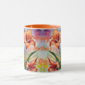 August Geburtsmonat Blume Gladiolus's. Gladiolus Tasse (Zentrum)