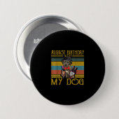 August Geburtstag mit meinem irischen Wolfhound Hu Button (Vorne & Hinten)