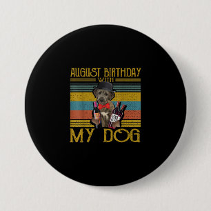 August Geburtstag mit meinem irischen Wolfhound Hu Button