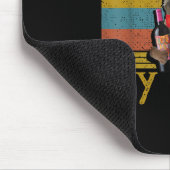 August Geburtstag mit meinem irischen Wolfhound Hu Mousepad (Ecke)