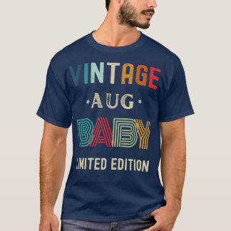 August Geburtstagsgeschenk T-Shirt
