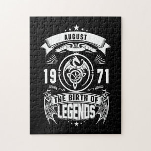 August Geschenk 1971 Die Geburt Der Legenden Puzzle