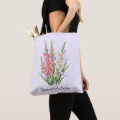 August Gladiolus Blumen Tasche (Von Nahem)