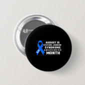 August ist Stevens-johnson Syndrom Aufklärungsmona Button (Vorne & Hinten)