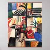 August Macke artwork, Man with Donkey Poster (Vorne)