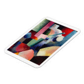 August Macke, farbige Zusammenstellung der Formula Magnet (Linke Seite)