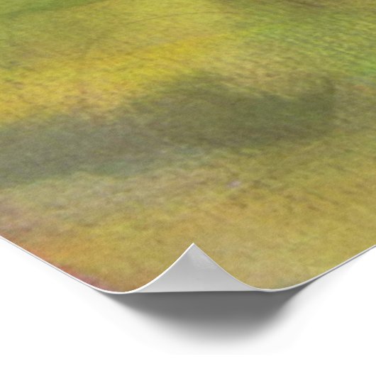 August Macke - Gartengate 1914 Gartentor Poster (Ecke)