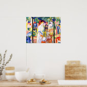 August Macke - großer Zoo, Poster (Küche)