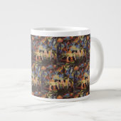 August Macke Landschaft mit Kühen und Kamel Jumbo-Tasse (Vorderseite Rechts)