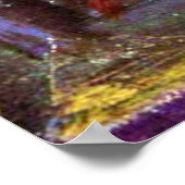 August Macke - Landschaft mit Kühen und Kamel Poster (Ecke)