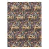 August Macke Landschaft mit Kühen und Kamel Tischdecke (Vorderseite)