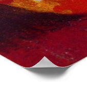 August Macke - "Leute am blauen See 1913" im Blue  Poster (Ecke)