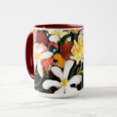 August-Macke-Malerei, Teppich aus Blume Tasse (Vorderseite Links)