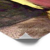 August Macke painting, Farewell Poster (Ecke)