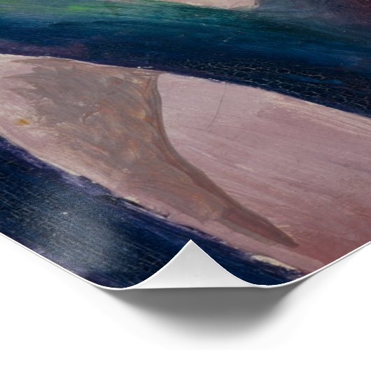 August Macke Promenade Poster (Ecke)