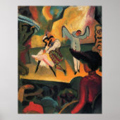 August Macke - Russisches Ballett 1912 Ölballett Poster (Vorne)