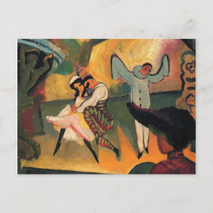 August Macke - Russisches Ballett Postkarte