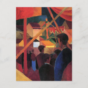 August Macke - Seiltänzer Postkarte